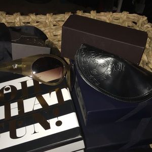 Authentic Versace Sunglasses and case